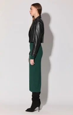 Walter Baker Aaron Blazer, Black - Leather^Women Leather | Jackets