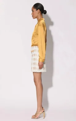 Walter Baker Ada Skirt, Enchanted Tweed^Women Bottoms