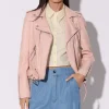 Walter Baker Allison Jacket, Ballet - Leather^Women Leather | Jackets