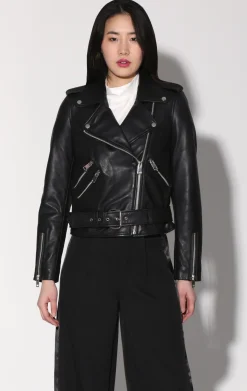 Walter Baker Allison Jacket, Black - Leather^Women Leather | Jackets