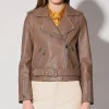 Walter Baker Allison Jacket, Cedar - Leather^Women Leather | Jackets