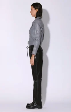 Walter Baker Allison Jacket, Granite - Leather^Women Leather | Jackets
