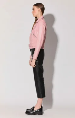 Walter Baker Allison Jacket, Taffy - Leather^Women Leather | Jackets