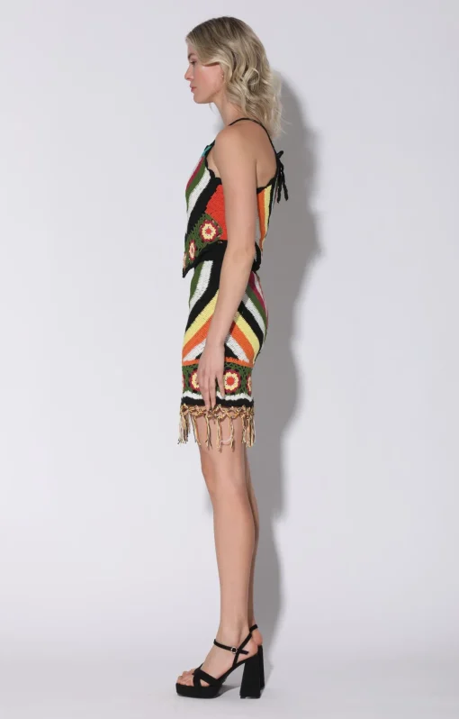 Walter Baker Andi Top, Rainbow Sun Crochet^Women Tops