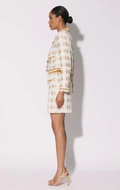 Walter Baker Annabell Jacket, Enchanted Tweed^Women Jackets