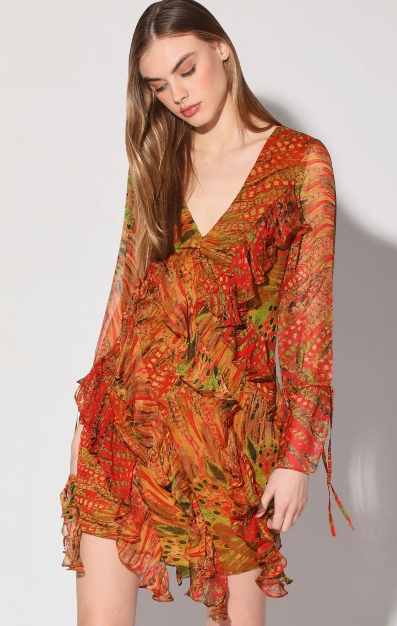 Walter Baker Ariella Dress, Feather Dream^Women Dresses