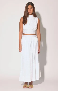 Walter Baker Audrina Skirt, Ivory^Women Bottoms