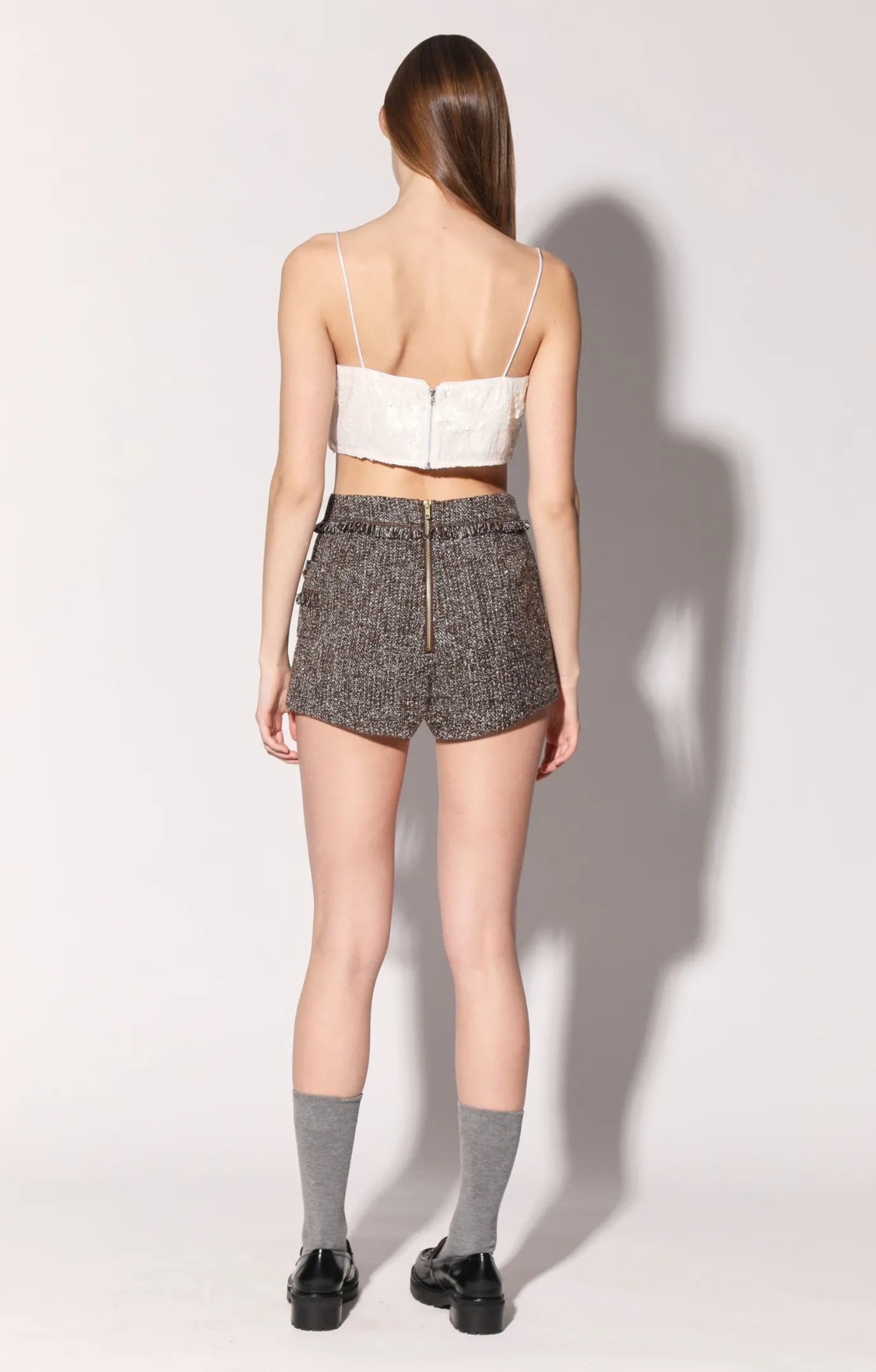 Walter Baker Audrine Top, Vanilla Cloud Sequin^Women Tops