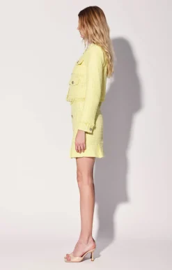 Walter Baker Bennet Jacket, Lemon Tweed^Women Jackets