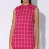 Walter Baker Bethani Dress, Magenta Electric Tweed^Women Dresses