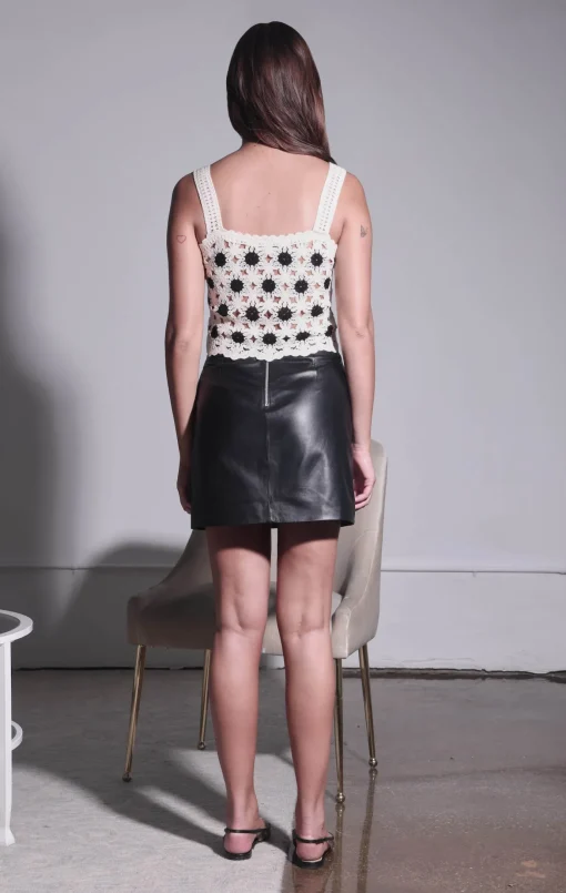 Walter Baker Beverly Tank Top, Dot Crochet^Women Tops