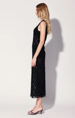 Walter Baker Brianna Dress, Dot Crochet Black^Women Dresses