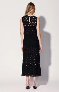 Walter Baker Brianna Dress, Dot Crochet Black^Women Dresses