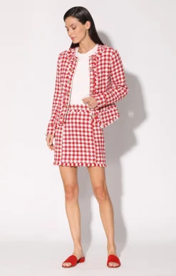 Walter Baker Brittany Jacket, Picnic Tweed Red^Women Jackets