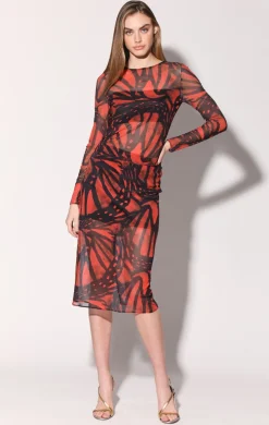 Walter Baker Bronsin Skirt, Sienna Shadow^Women Bottoms