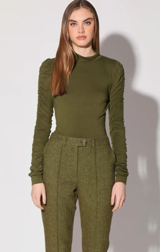 Walter Baker Chaya Top, Olive^Women Tops