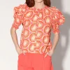 Walter Baker Colleene Top, Orange Blossom^Women Tops
