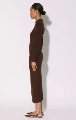 Walter Baker Connie Dress, Cocoa^Women Dresses