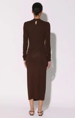 Walter Baker Connie Dress, Cocoa^Women Dresses