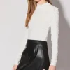 Walter Baker Corteza Skirt, Black - Leather^Women Leather | Bottoms