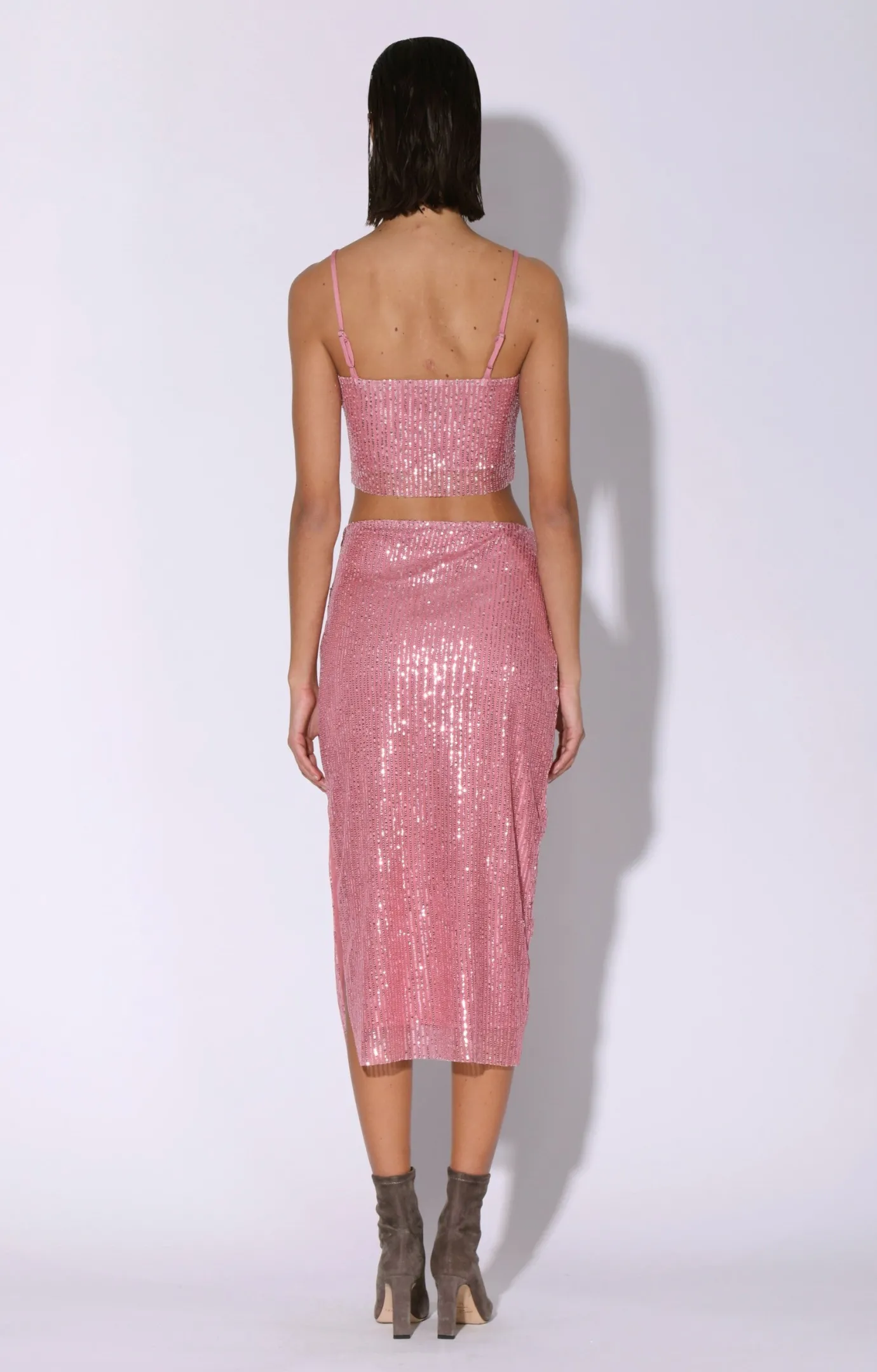 Walter Baker Crista Skirt, City Sequin Rose^Women Bottoms