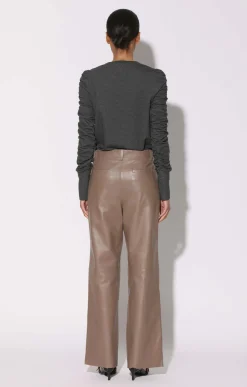 Walter Baker Cyrus Pant, Cedar - Leather^Women Leather | Bottoms