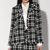 Walter Baker Damon Blazer, Heritage Tweed Black^Women Jackets