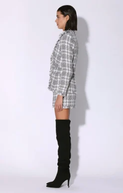 Walter Baker Damon Blazer, Heritage Tweed Grey^Women Jackets