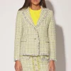 Walter Baker Damon Blazer, Malibu Yellow Tweed^Women Jackets