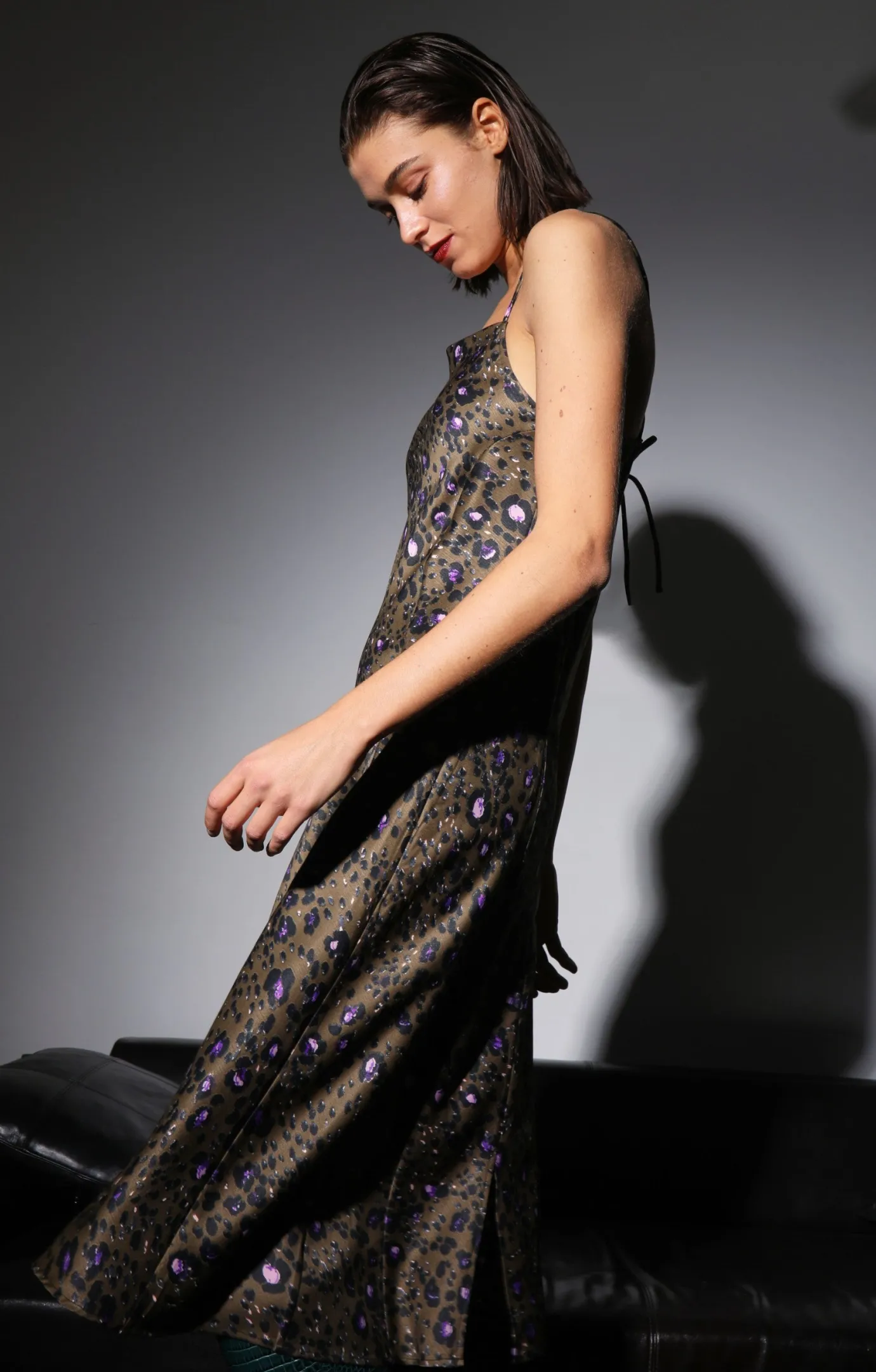 Walter Baker Darianne Dress, Olive Leopard^Women Dresses