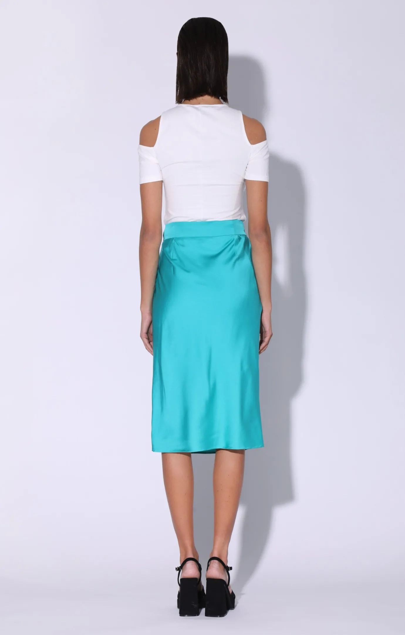 Walter Baker Daya Skirt, Turquoise^Women Bottoms