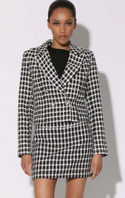 Walter Baker Devlyn Blazer, Domino Tweed^Women Jackets