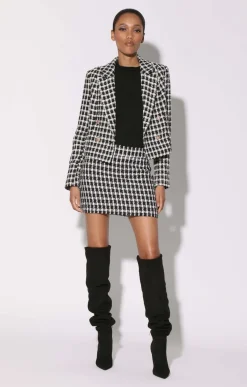 Walter Baker Devlyn Blazer, Domino Tweed^Women Jackets