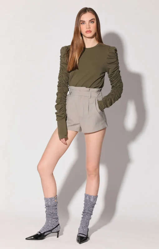 Walter Baker Dot Top, Olive^Women Tops