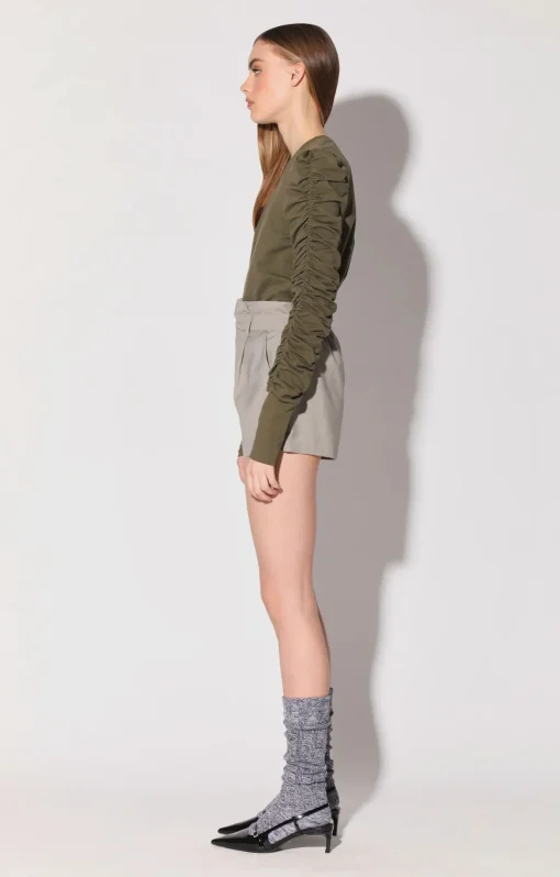 Walter Baker Dot Top, Olive^Women Tops