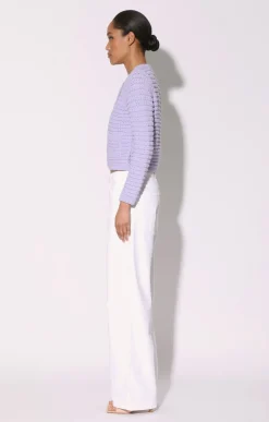 Walter Baker Elena Pant, White Wash^Women Bottoms