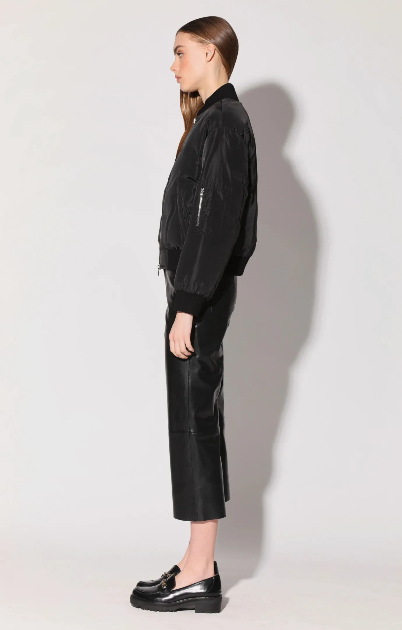 Walter Baker Elias Jacket, Black^Women Leather | Jackets