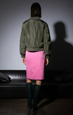 Walter Baker Elias Jacket, Olive^Women Jackets