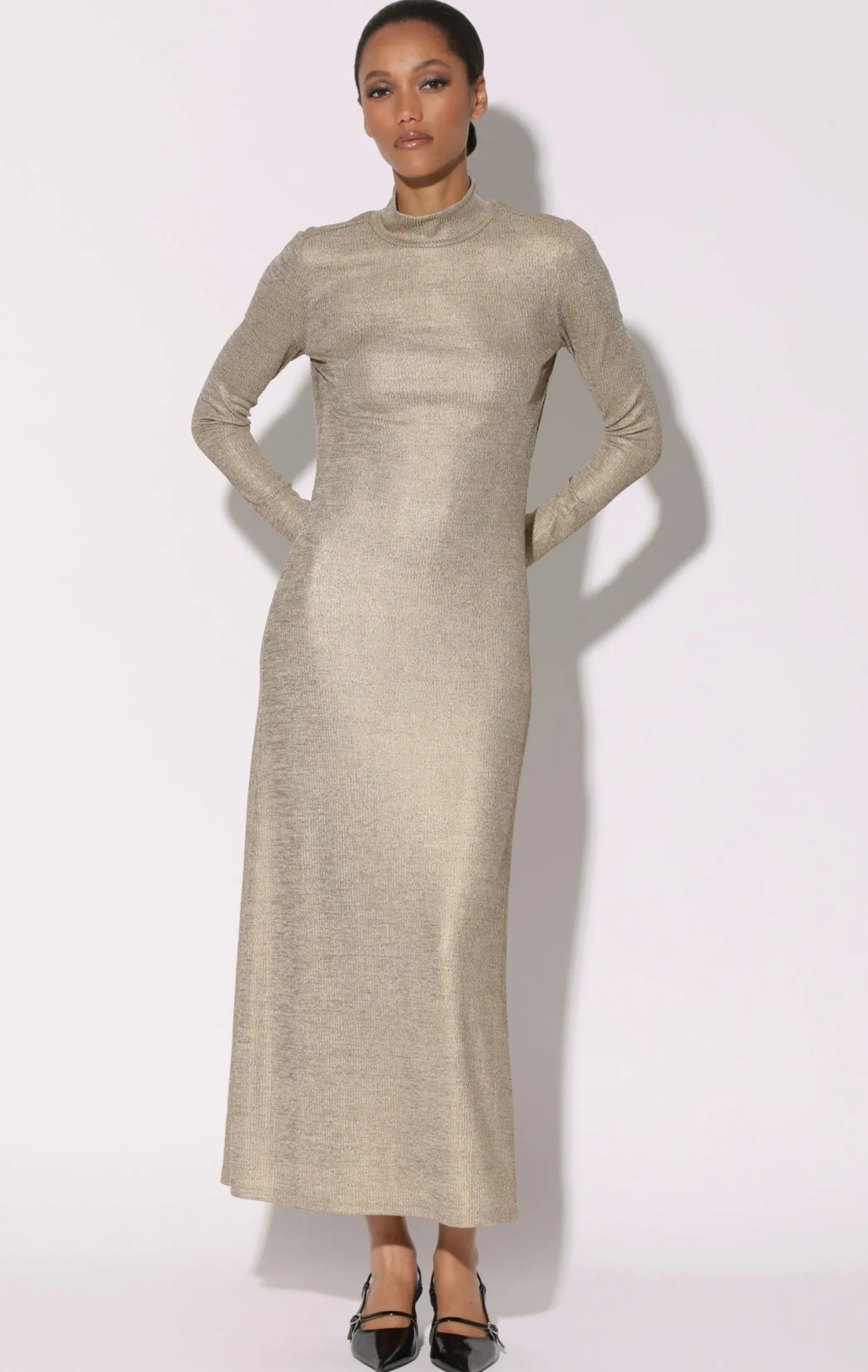 Walter Baker Ella Dress, Gold^Women Dresses