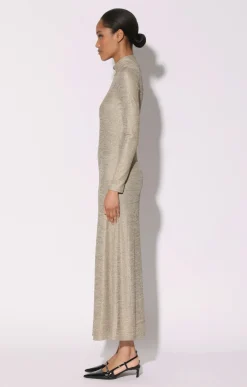 Walter Baker Ella Dress, Gold^Women Dresses