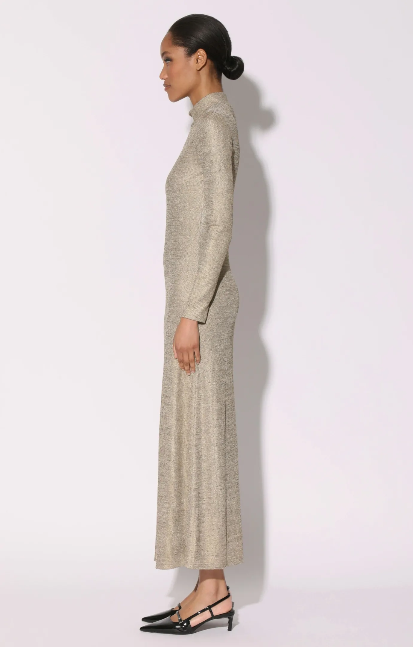 Walter Baker Ella Dress, Gold^Women Dresses