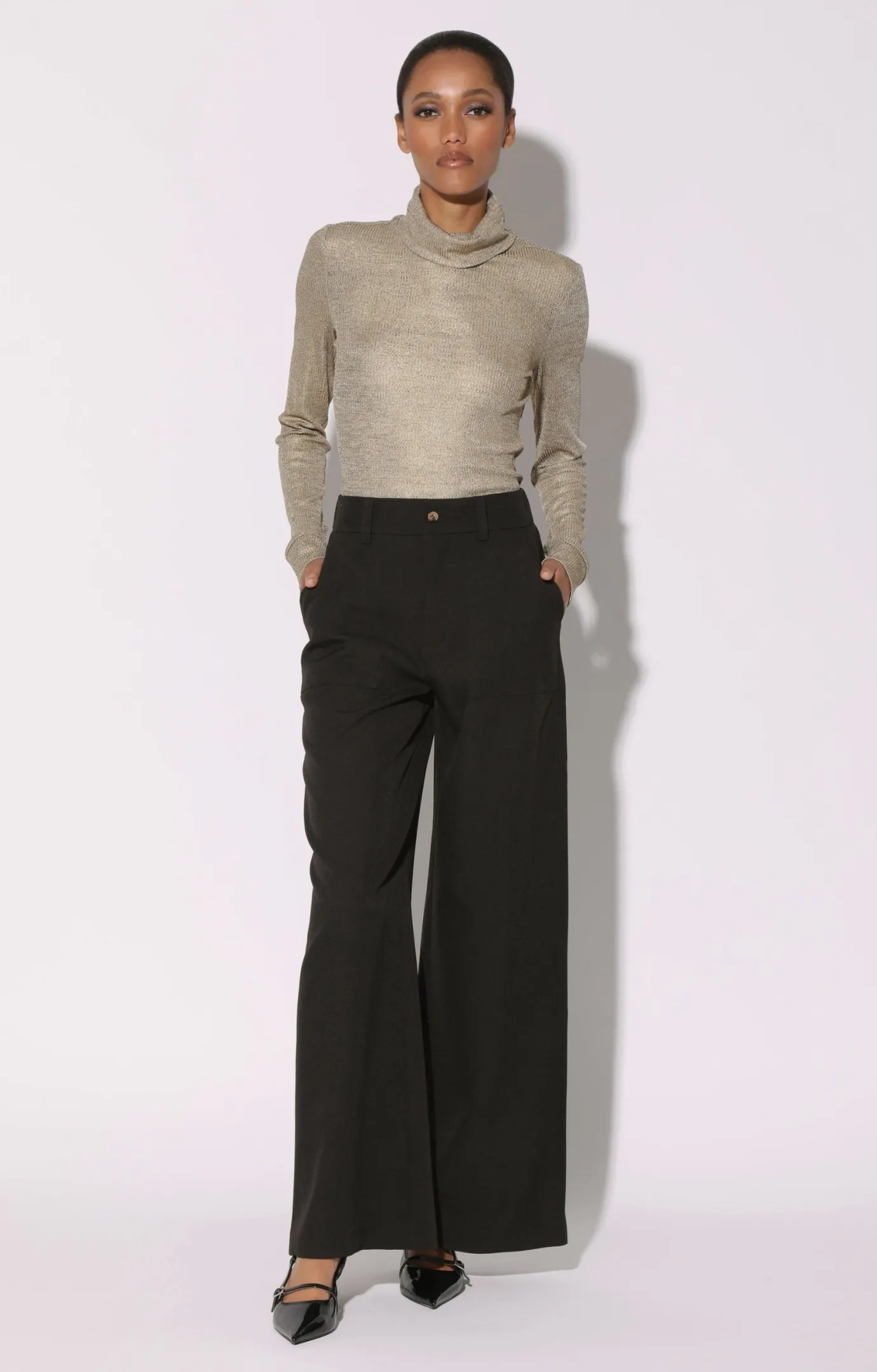 Walter Baker Evanna Top, Gold^Women Tops