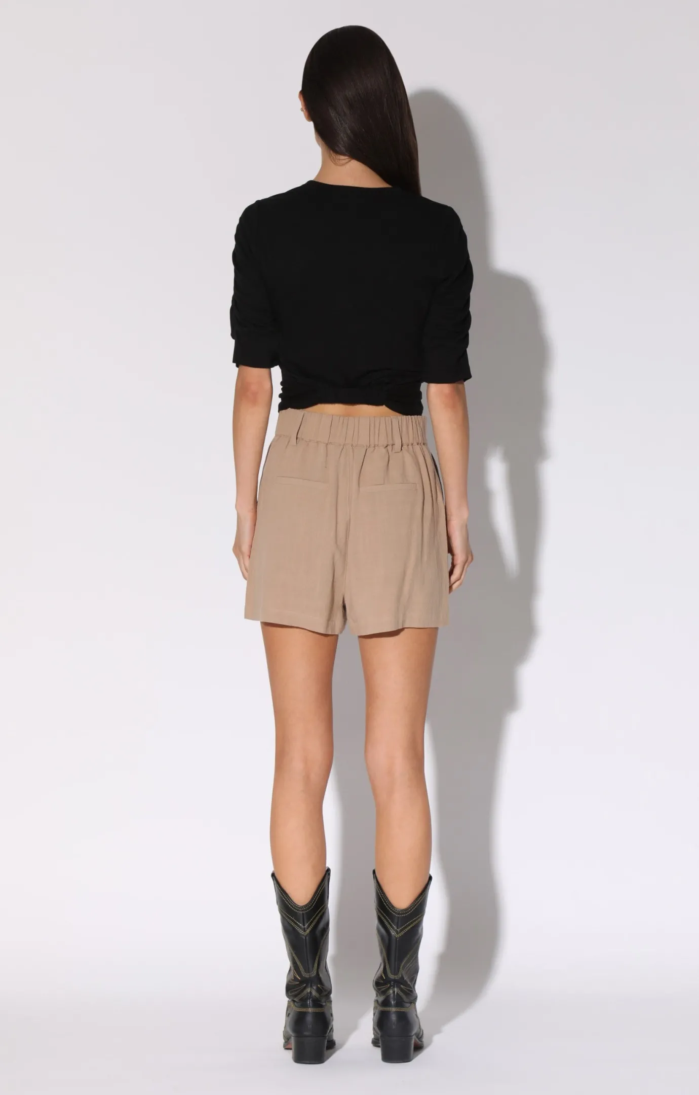 Walter Baker Everly Short, Straw^Women Bottoms