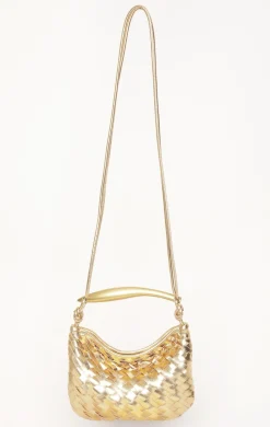 Walter Baker Hazel Mini Hobo, Gold^Women Handbags
