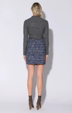 Walter Baker Iliana Skirt, Aurora Tweed^Women Bottoms
