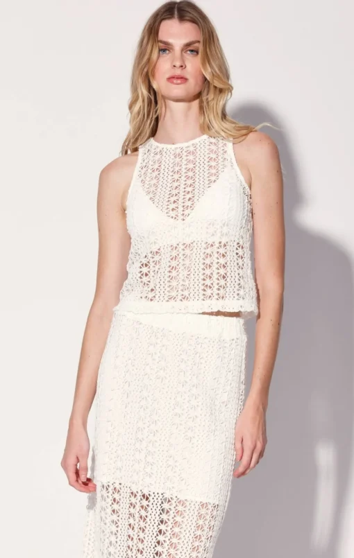 Walter Baker Izzy Top, Havana Crochet^Women Tops
