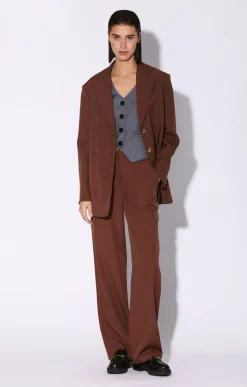 Walter Baker Jagger Blazer, Chocolate^Women Jackets
