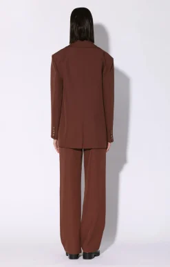 Walter Baker Jagger Blazer, Chocolate^Women Jackets