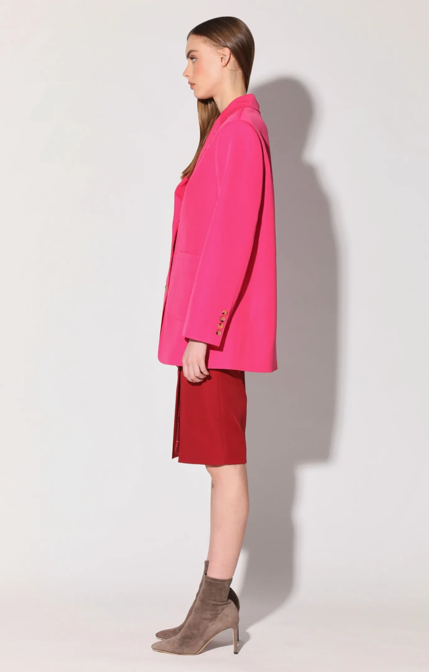 Walter Baker Jagger Blazer, Lipstick^Women Jackets