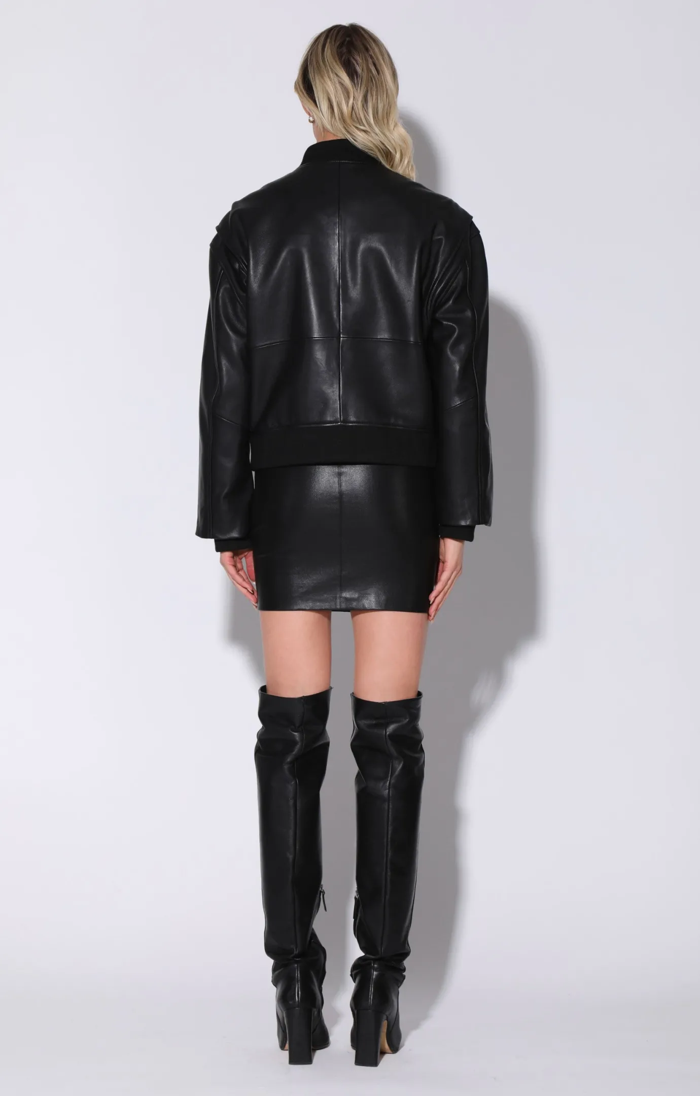 Walter Baker Jessah Jacket, Black - Leather^Women Leather | Jackets